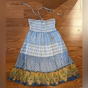 Raviya Blue and Yellow Dress